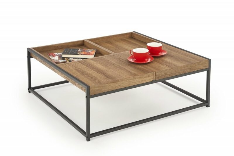 Konferenční stolek FREGATA –⁠ kov/dřevo
