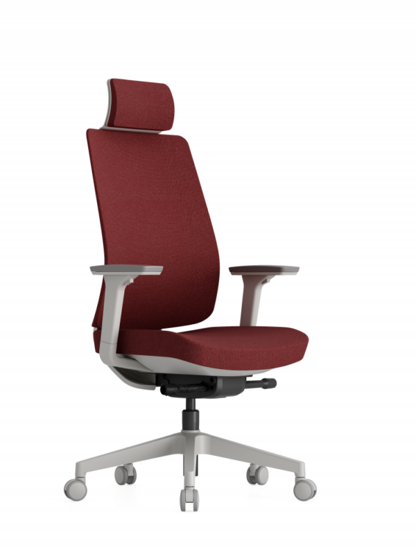 Kancelářská ergonomická židle OFFICE PRO K50 — bílá